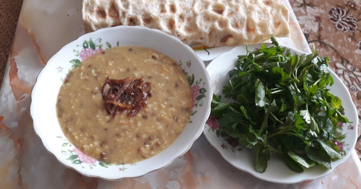 طرز تهیه آش عباسعلی ساده و خوشمزه توسط لیلا سرخوش کوکپد 