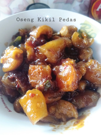 Resep Oseng Kikil Pedas Irit Anti Gagal