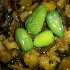 A picture of Spring onion fry.