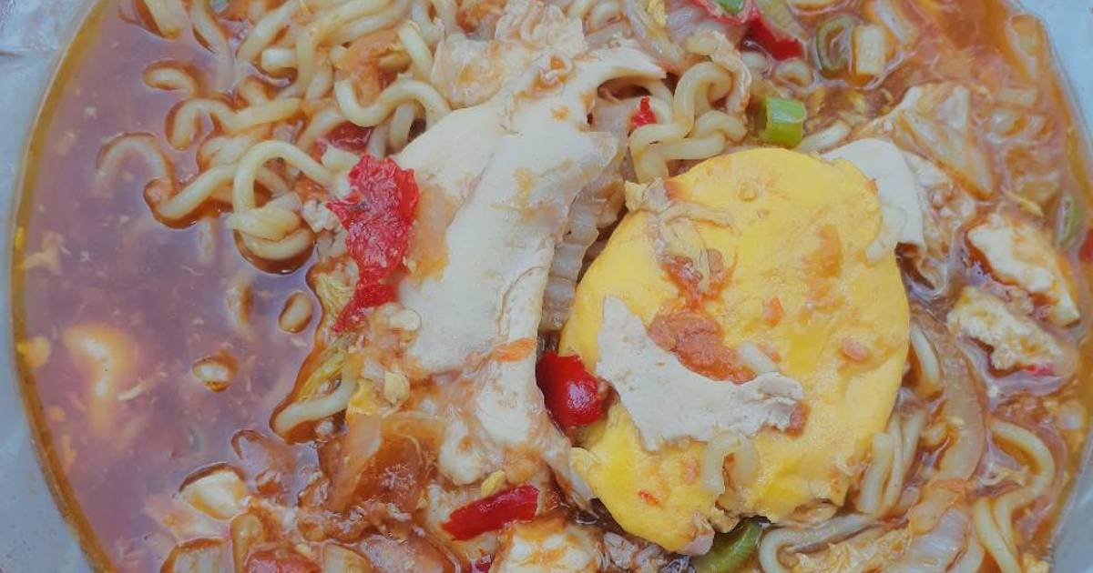 Resep Indomie goreng kuah ala-ala oleh Yunita Saimima 