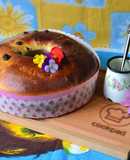 Rosca de limón y pasas🍋