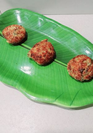 A picture of Tofu-Rice bites.