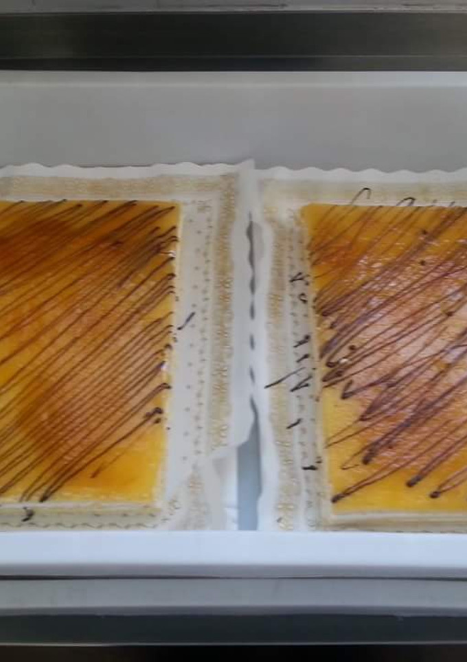Una foto de Tarta san marcos