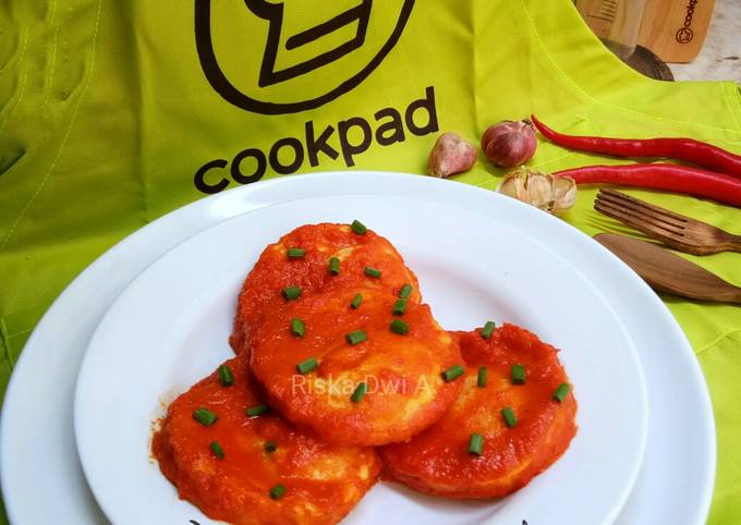 Resep Telur Ceplok Bumbu Merah Oleh Riska Dwi A Cookpad
