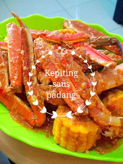 Foto resep Kaki Kepiting alaska saus padang