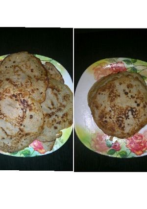 A picture of Delicious plantain pan cake.