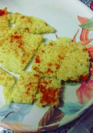 A picture of Rj special Gujju special Dhokla.