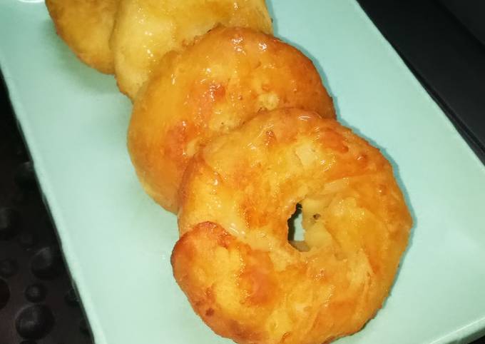 Donat Kentang Lembut dan Crunchy