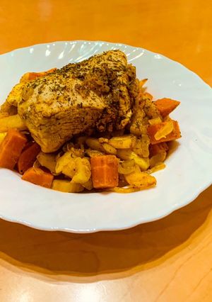 咖哩雞胸 的食譜成品照片