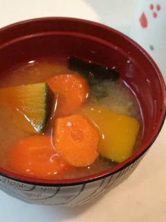 Foto resep Kabocha miso soup 🍁