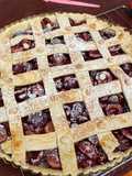 Pie de cerezas