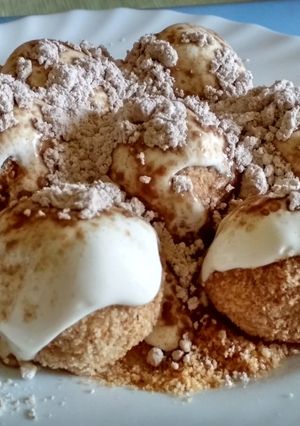 Zabpelyhes túrógombóc recept fotója