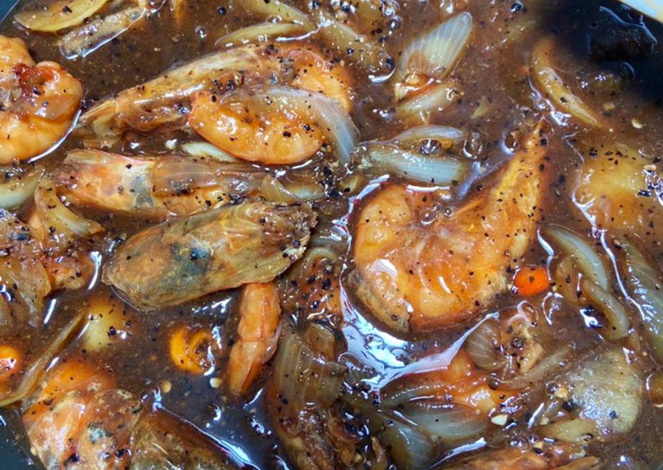 Udang lada hitam