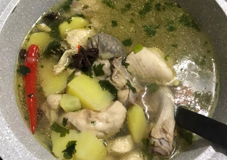 Sup ayam paling simple, Viral