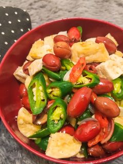 Foto resep Oseng tahu kulit melinjo