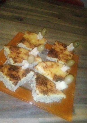 صورة لوصفة طاجين جبن سهل وسريع يتقدم مع زيتون طاجين 👌🤤