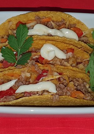 O poză a rețetei Tacos mexican.