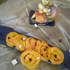 A picture of Paneer Jalebi.
