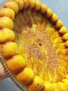 عکسی از دستور خاگینه مغز دار قالبی