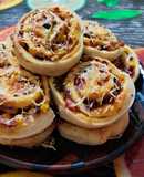 Pizzás csiga