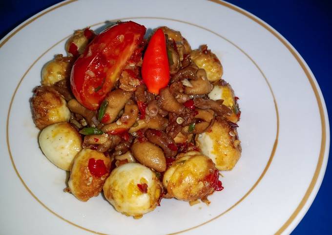 Puasa Hari ke 13 (Sambel Usus Telur puyuh)