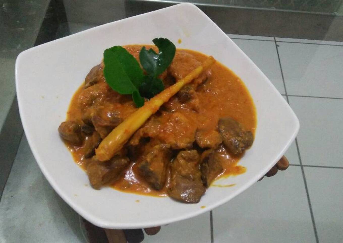 Rendang hati rempela