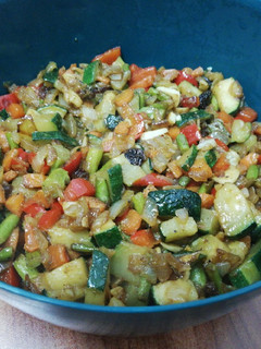 Una foto de Cuscús de verduras