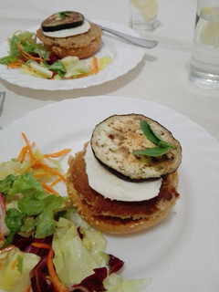 Una foto de Hamburguesas vegetarianas de bulgur
