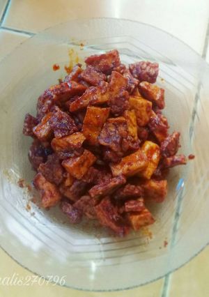 Foto resep Sambalado Pedas Manis Tempe Tahu by Anak Kos