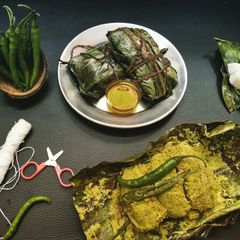 A picture of Baigun er Paturi.