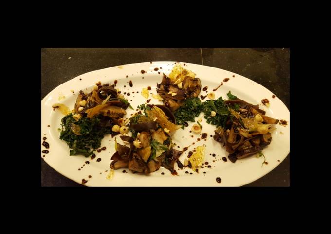 Recipe of Quick Three Mushroom Salad