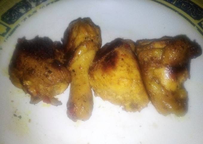 Resep Ayam bakar pedas manis teflon Yang Lezat Sekali