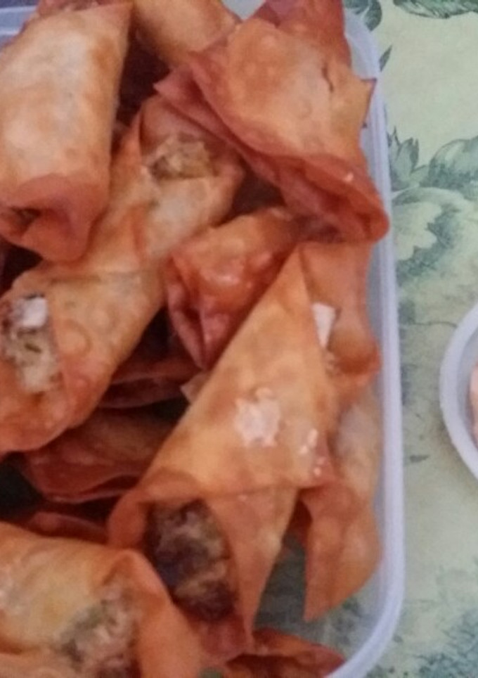 Foto resep Gorengan bakso sawi putih