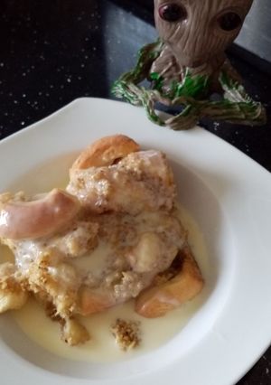 Aranygaluska, vanília öntettel recept fotója