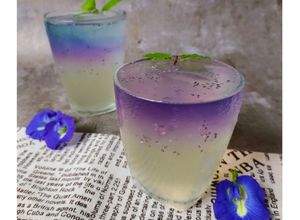 Foto resep Lemon Tea Butterfly Pea