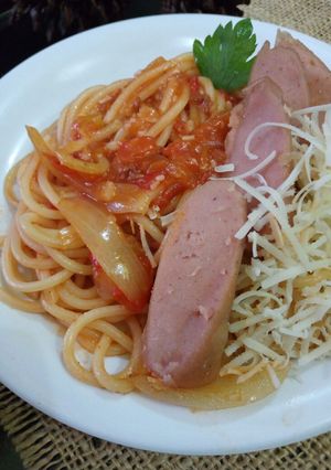 Foto resep Spaghetti praktis