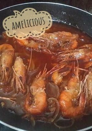 Foto resep Udang Saus Mentega Asam Manis
