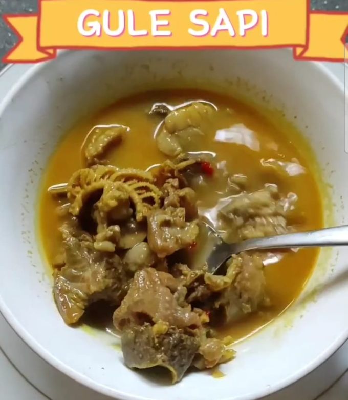 Foto resep Gule Sapi (porsi kecil)