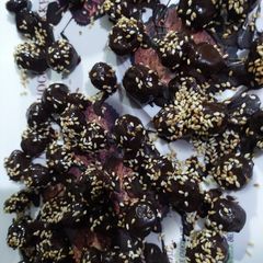 A picture of Chocolate Makhana.