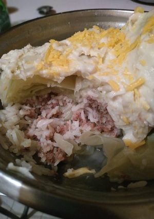 Una foto de Niños envueltos con salsa bechamel