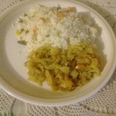 A picture of Spiced cabbage.