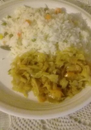A picture of Spiced cabbage.