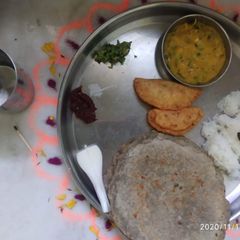 A picture of Kalne ki roti.