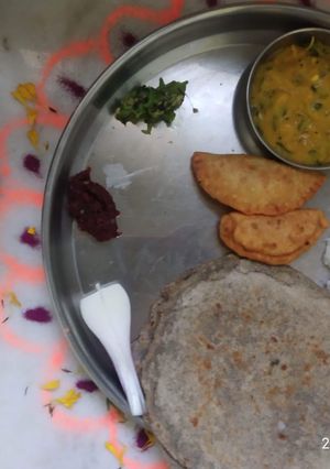 A picture of Kalne ki roti.
