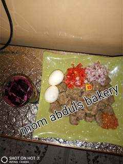 Danwaken fulawa da zobo ainihin hoton girkin