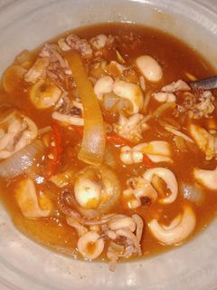 Foto resep Cumi asam manis