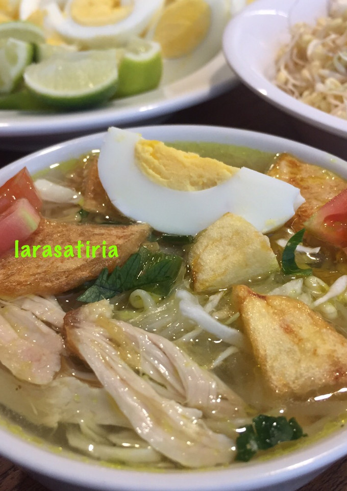 Foto resep Soto Ayam Komplit