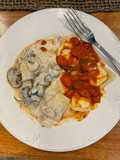 Ravioles de ricota y tomates secos