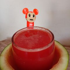 Water melon juice A picture of Water melon juice.