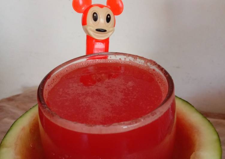 Step-by-Step Guide to Prepare Speedy Water melon juice